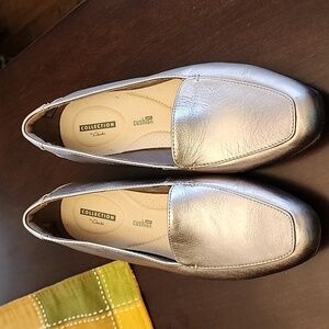 Clarks — Juliet Lora Loafer Pewter sz 8